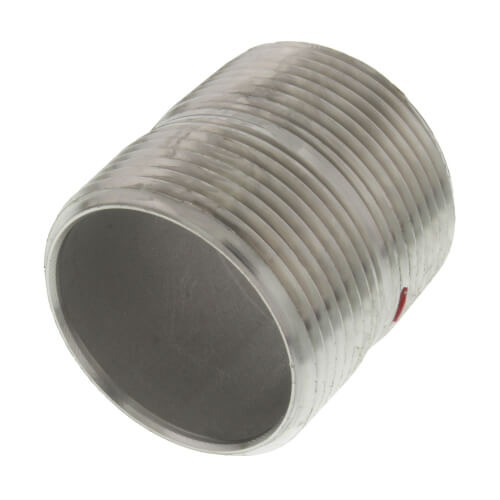 1-1/4" x Close Stainless Steel Nipple