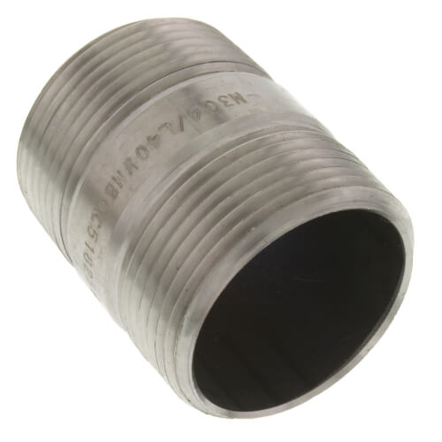 1-1/4" x 2" Stainless Steel Nipple