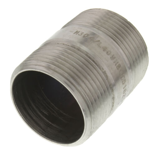 1-1/4" x 2" Stainless Steel Nipple