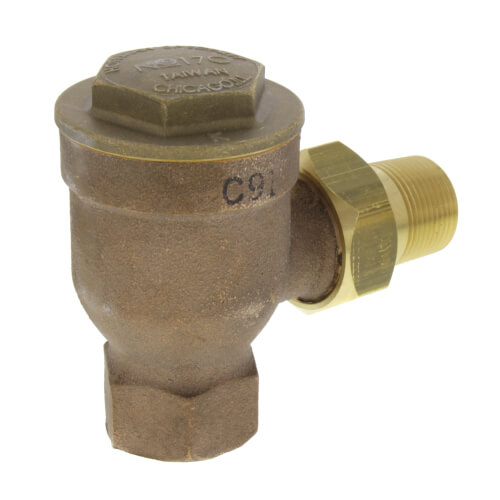 402006 Hoffman 402006 17C3, 3/4" Angle Thermostatic Trap