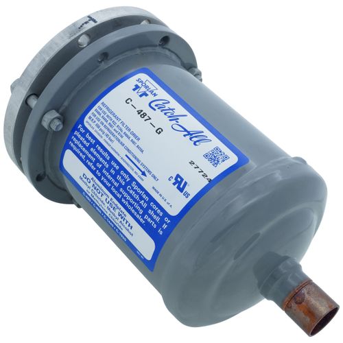 Main product image of C-487-G T/C 7/8" ODF Catch-All Liquid Line Replaceable Core Filter Drier w/ Tube Construction (48 Cubic Inches)