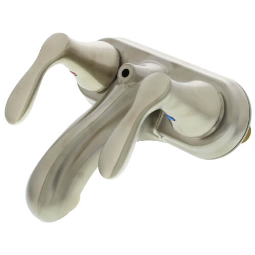 Main product image of Cleveland Faucet Cornerstone Two-Handle Low Arc Bathroom Faucet (Brushed Nickel), 40225BN