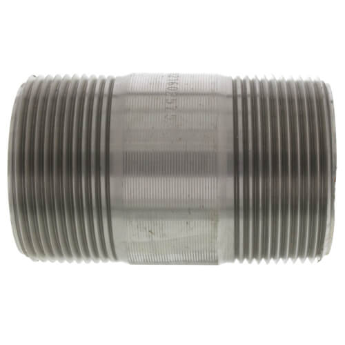 1-1/2" x 3" Stainless Steel Nipple