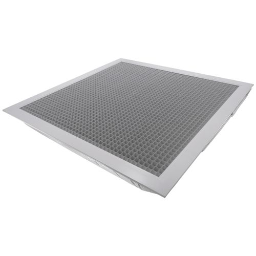 Main product image of 22" x 22" T-bar Aluminum Egg Crate Return Grill w/ Insulated Molded Back