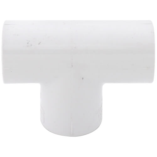 Main product image of 3/4" PVC Sch. 40 Threaded Tee (Socket x FIPT x Socket)