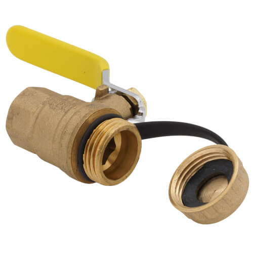 Main product image of 1/2" Female x Hose Full Port Ball Valve (Lead Free)
