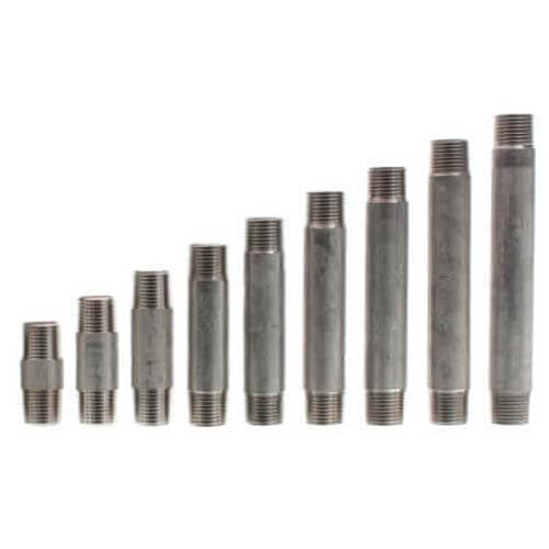 Main product image of 2" Stainless Steel Nipple Set (Close to 6" Length)