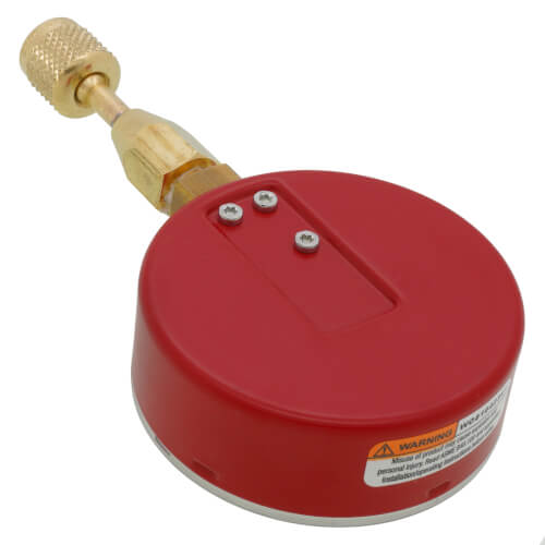 Main product image of Red Pressure Refrigerant Gauge with 4812P Quick Coupler