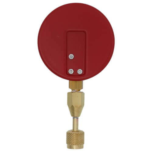 40344 Yellow Jacket 40344 Red Pressure Refrigerant Gauge with Quick