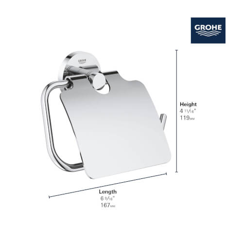 Main product image of Essentials Paper Holder (StarLight Chrome)