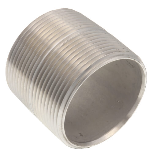 Main product image of 2-1/2" x Close Stainless Steel Nipple