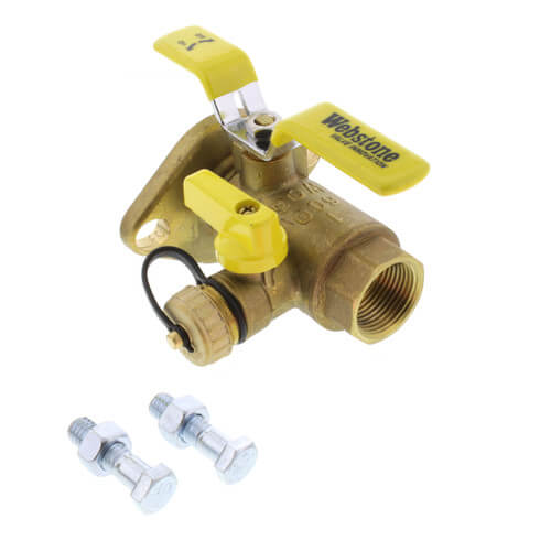 Main product image of 1" Threaded Isolator with Drain - High Velocity