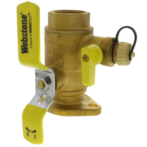 Main product image of 1-1/2" Threaded Isolator Flange with Drain