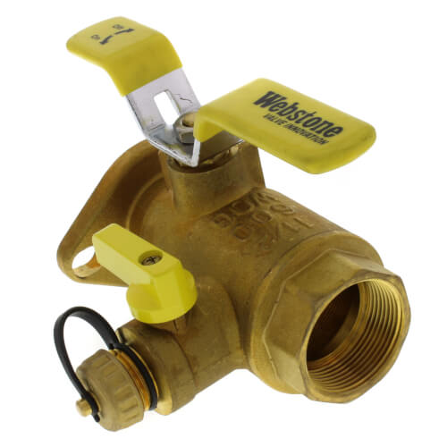 Main product image of 1-1/2" Threaded Isolator with Drain - High Velocity