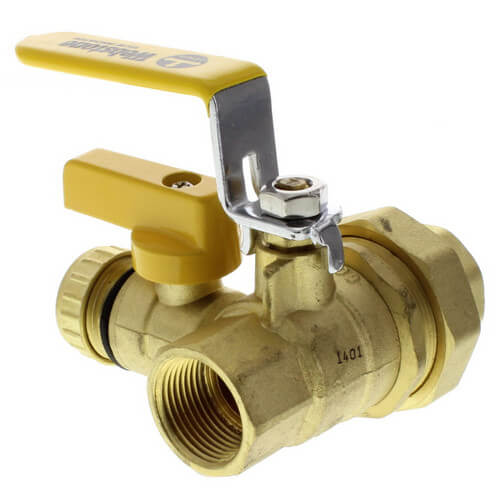 Main product image of 3/4" Threaded Pro-Pal Union Ball Full Port Valve w/ Hose Drain - Lead Free