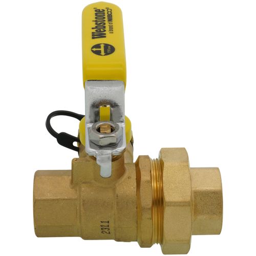 Main product image of 3/4" Threaded Pro-Pal Union Full Port Ball Valve w/ Hose Drain