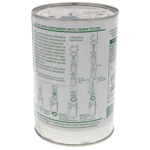 Main product image of RC-4864-HH Replaceable Core & Filter w/ Activated Charcoal Core (48 Cubic Inches)