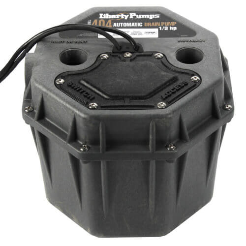 Main product image of 1/3 HP Residential Drain Pump - 115v - 10 ft Cord, 1-1/2" Connections w/ Standard Alarm