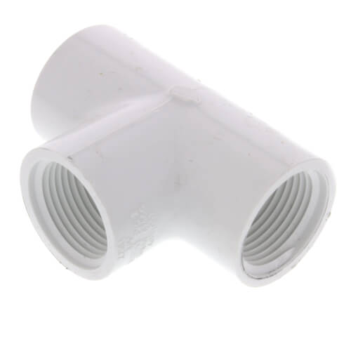 3/4" PVC Sch. 40 Threaded Tee (FIPT)