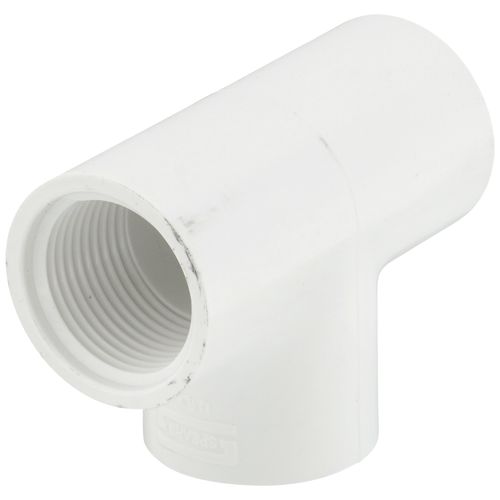 Main product image of 3/4" PVC Sch. 40 Threaded Tee (FIPT)