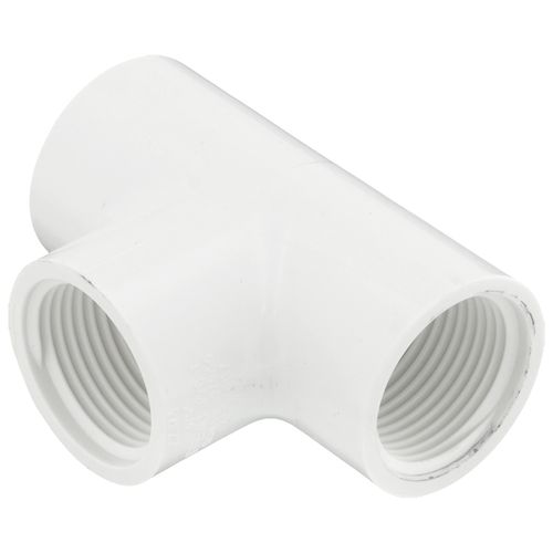 Main product image of 3/4" PVC Sch. 40 Threaded Tee (FIPT)