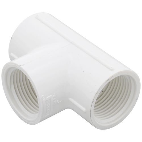 Main product image of 1" PVC Sch. 40 Threaded Tee (FIPT)