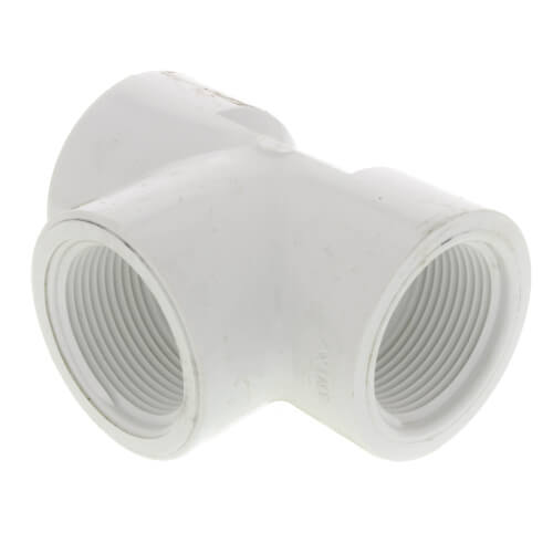 Main product image of 1-1/4" PVC Sch. 40 Threaded Tee (FIPT)