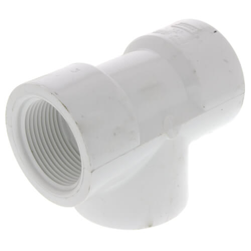 Main product image of 1-1/4" PVC Sch. 40 Threaded Tee (FIPT)