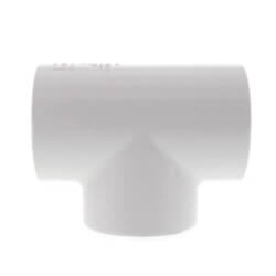 Main product image of 2-1/2" PVC Sch. 40 Threaded Tee (FIPT)