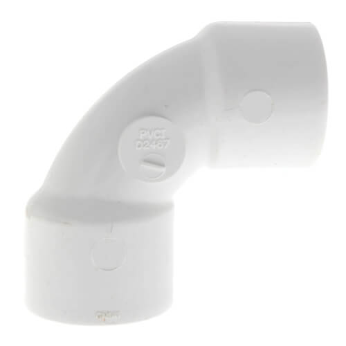 406010S 406010S 1" PVC Sch. 40 90° Sweep Elbow