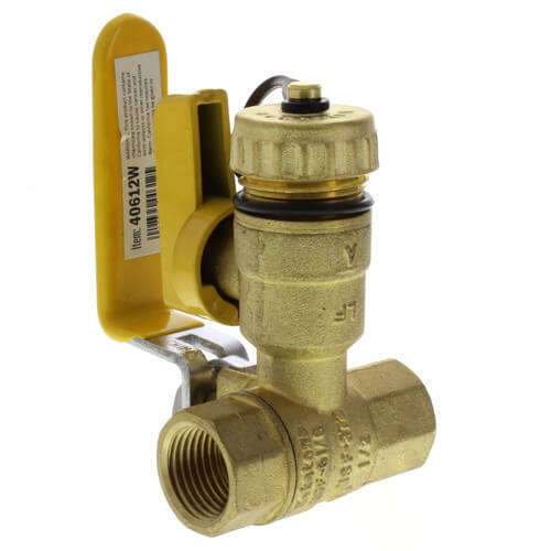 1/2" Threaded Pro-Pal Full Port Ball Valve w/ Hose Drain - Lead Free