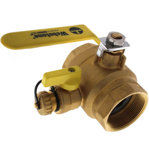 2" Threaded Pro-Pal Full Port Ball Valve w/ Hose Drain