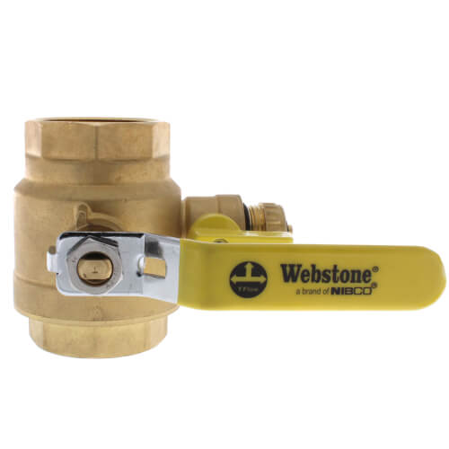 2" Threaded Pro-Pal Full Port Ball Valve w/ Hose Drain