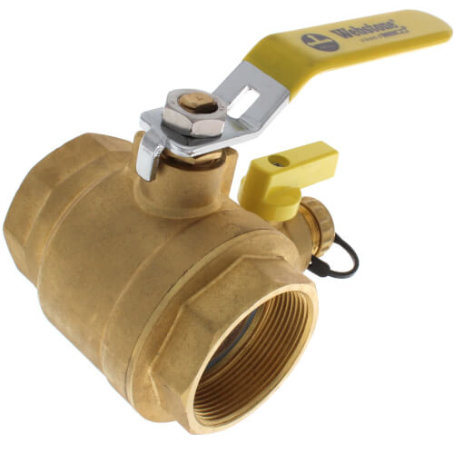 2" Threaded Pro-Pal Full Port Ball Valve w/ Hose Drain