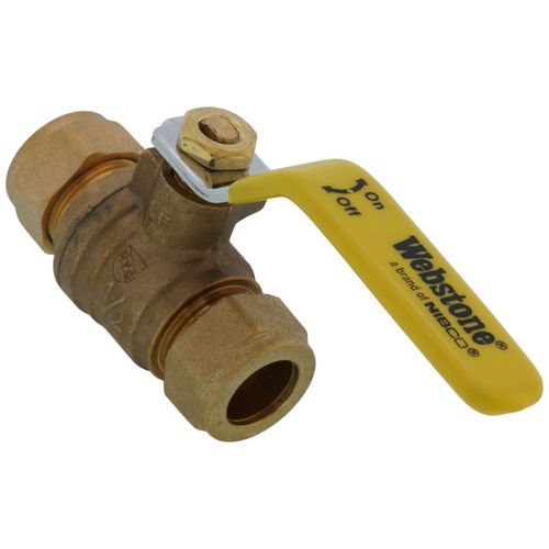 Main product image of 1/2" Compression Full Port Brass Ball Valve (Lead Free)