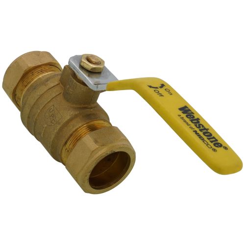 Main product image of 1" Compression Full Port Brass Ball Valve (Lead Free)