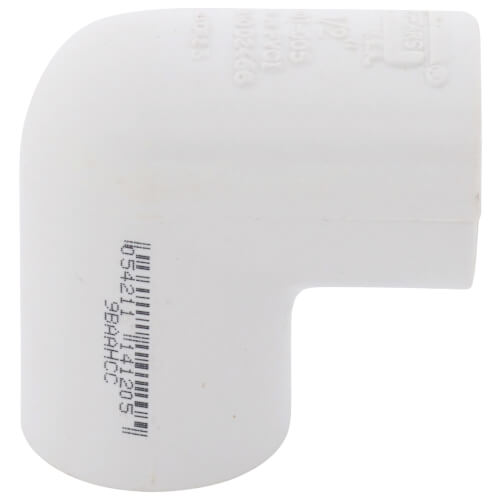 Main product image of 1/2" PVC Sch. 40 90° Elbow (Socket x FIPT)