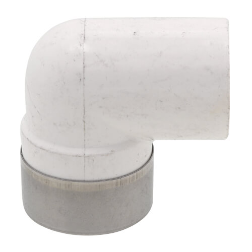 Main product image of 1/2" PVC Sch. 40 Spec. Reinforced 90° Elbow (Socket x FIPT)