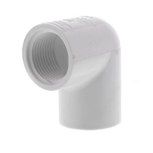 thumbnail image 2 of 3/4 In Slip X Thread Sch. 40 PVC 90 Degree Elbow 2 of 13