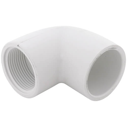 Main product image of 1-1/4" PVC Sch. 40 90° Elbow (Socket x FIPT)