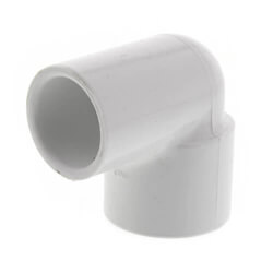 Main product image of 3/8" x 1/2" PVC Sch. 40 90° Elbow (Socket x FIPT)