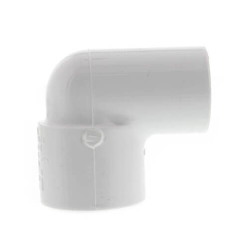 Main product image of 1/2" x 3/4" PVC Sch. 40 90° Elbow (Socket x FIPT)