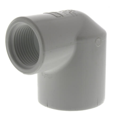 Main product image of 1-1/2" x 1" PVC Sch. 40 90° Elbow (Socket x FIPT)
