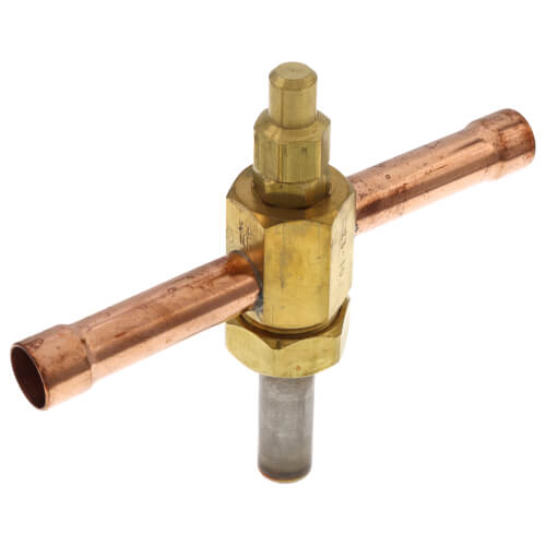 Main product image of 1/2" ODF ME6S140-HP Normally Closed Solenoid Valve Less Coil