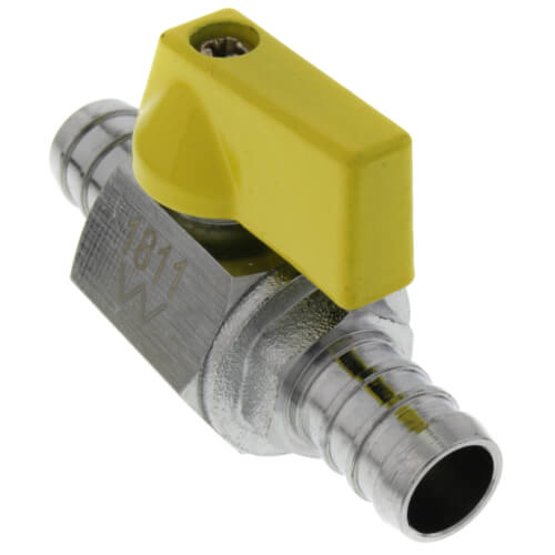 Main product image of 1/2" PEX Chrome Plated Mini Ball Valve