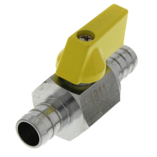 Main product image of 1/2" PEX Chrome Plated Mini Ball Valve