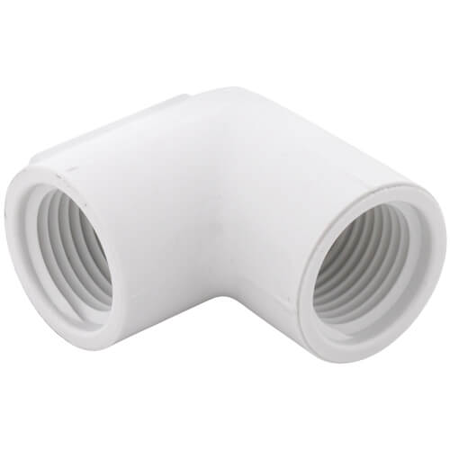 1/2" PVC Sch. 40 90° Threaded Elbow (FIPT)