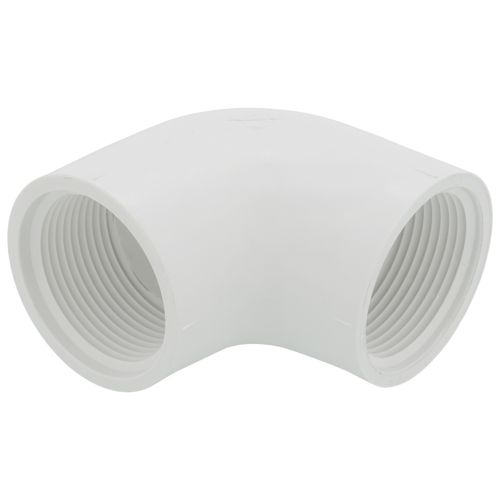 Main product image of 1-1/4" PVC Sch. 40 90° Threaded Elbow (FIPT)