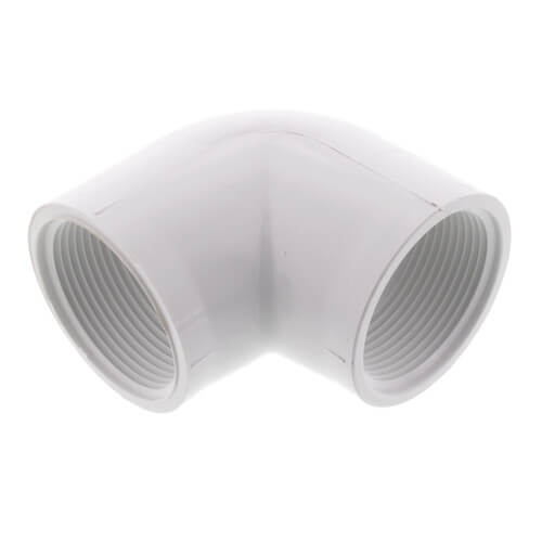 Main product image of 1-1/2" PVC Sch. 40 90° Threaded Elbow (FIPT)