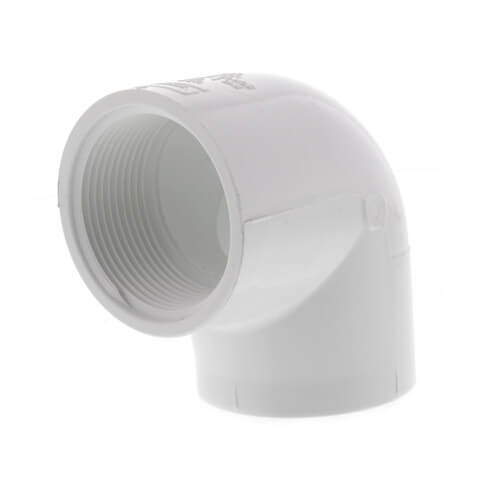 Main product image of 1-1/2" PVC Sch. 40 90° Threaded Elbow (FIPT)